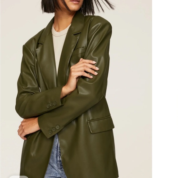 Blank NYC Olive Green Blazer - Picture 2 of 11